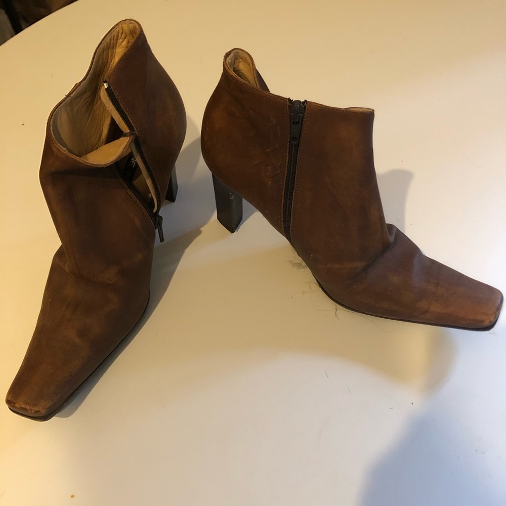 Pair of Nine West ankle boots. Worn twice.